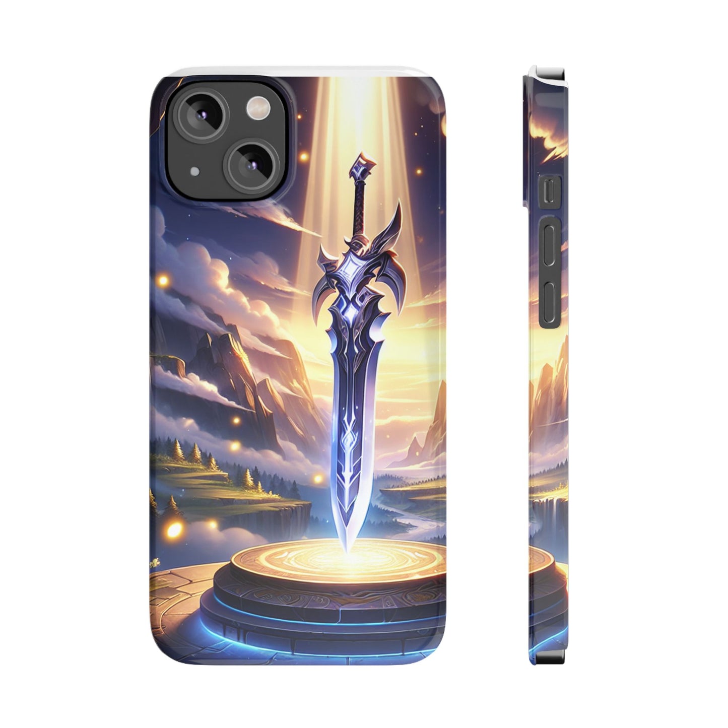 Slim Anime Sword Phone Cases