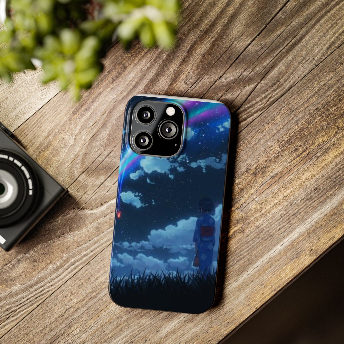 Shooting Star / Making a Wish iPhone Case