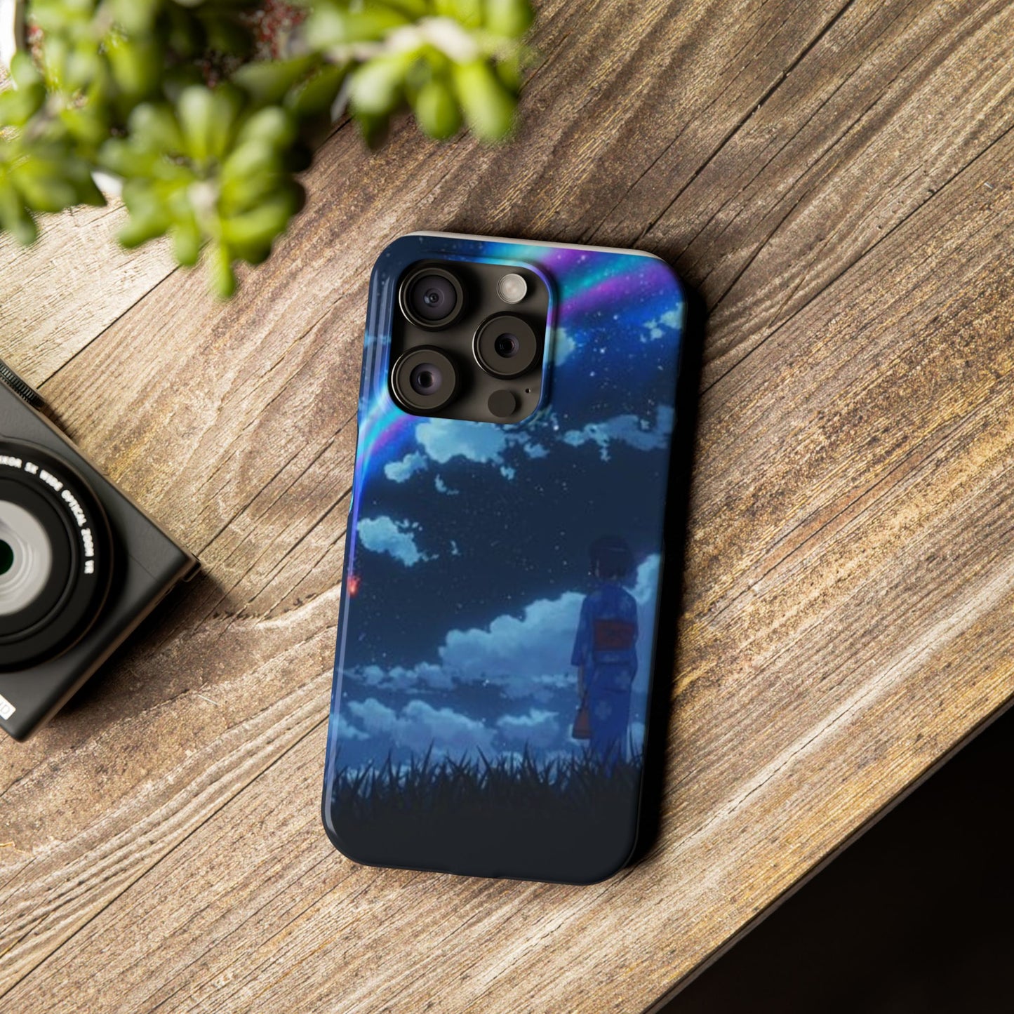 Shooting Star / Making a Wish iPhone Case