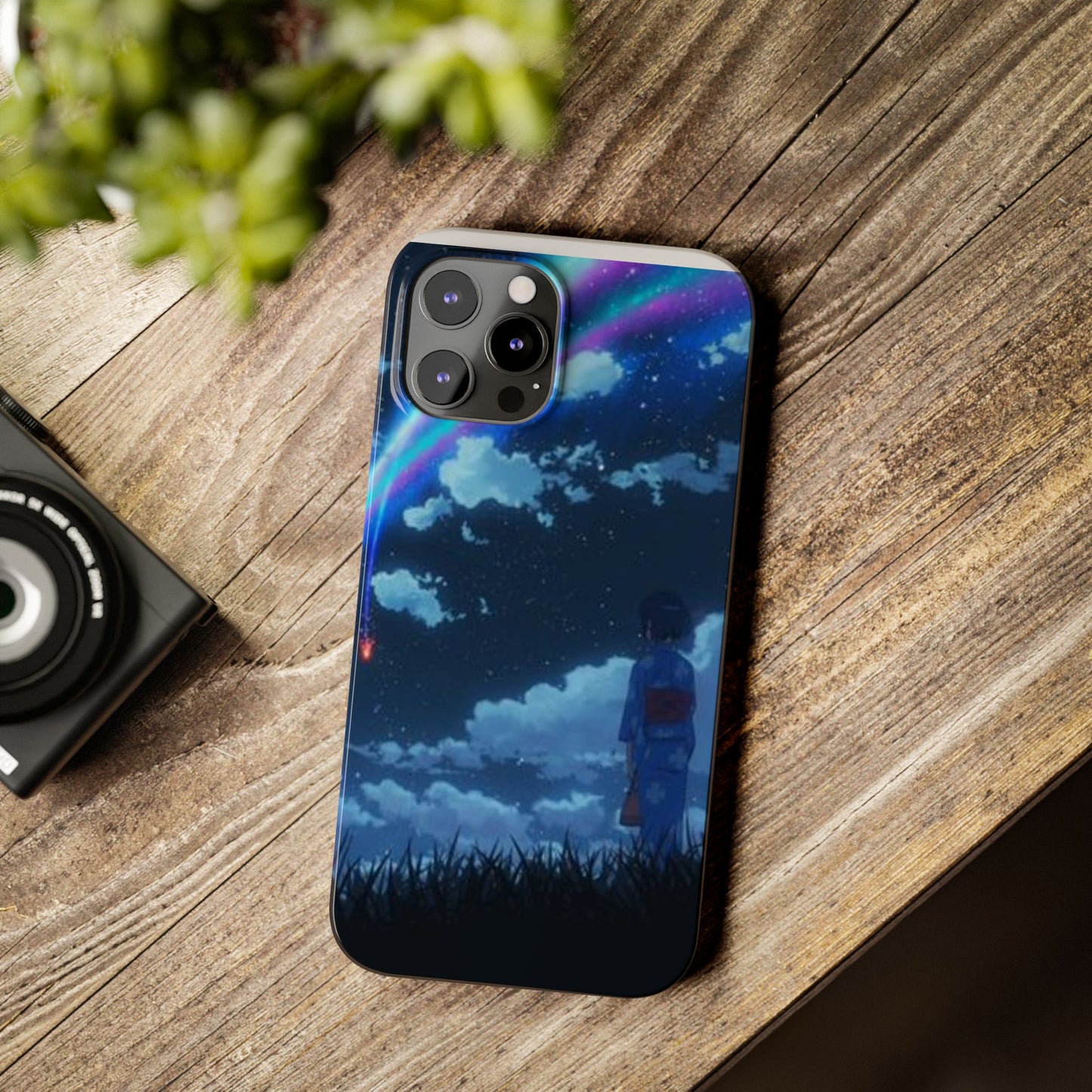 Shooting Star / Making a Wish iPhone Case