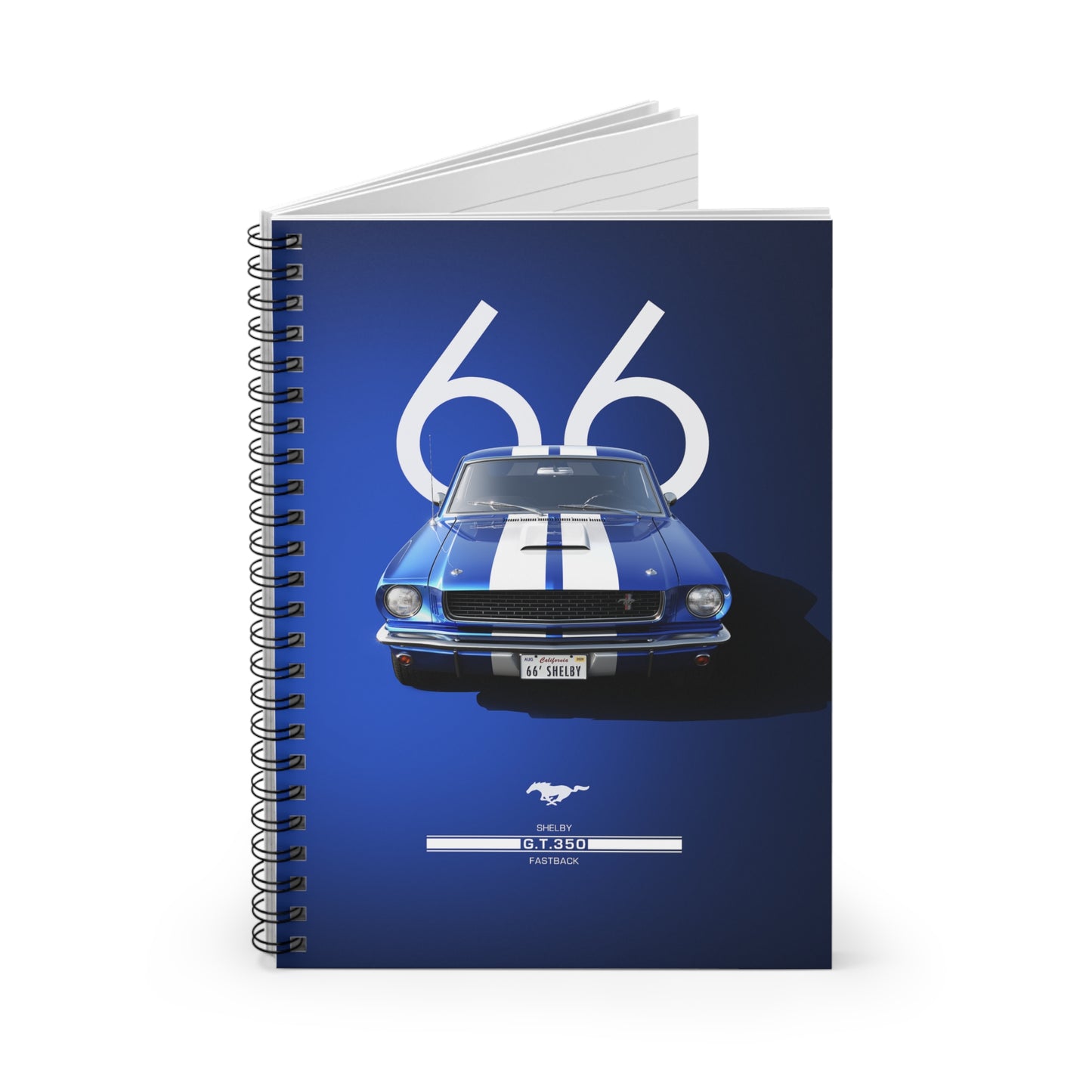 Spiral Notebook - Car Theme
