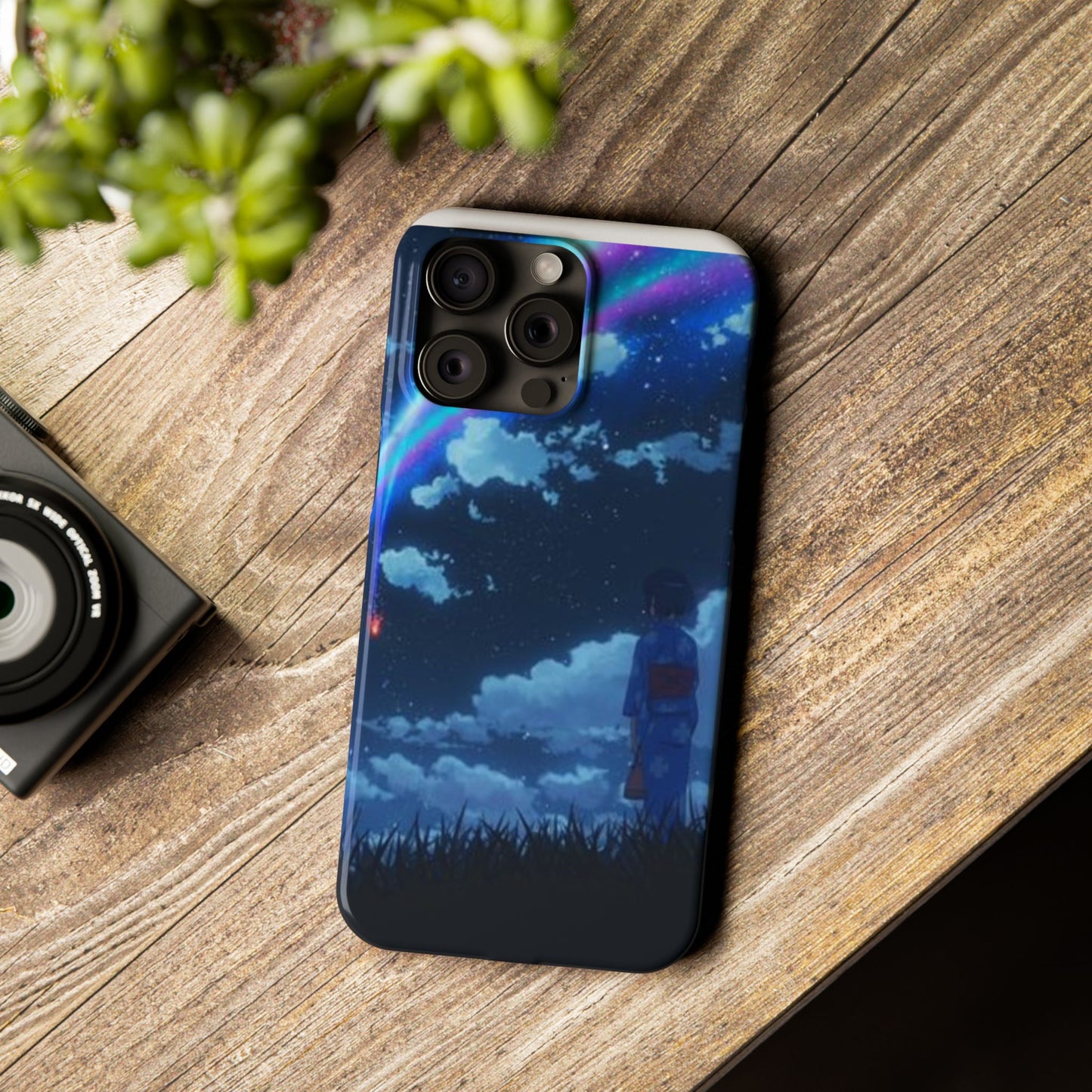Shooting Star / Making a Wish iPhone Case