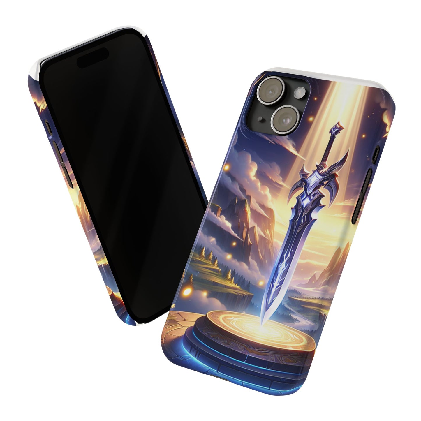 Slim Anime Sword Phone Cases