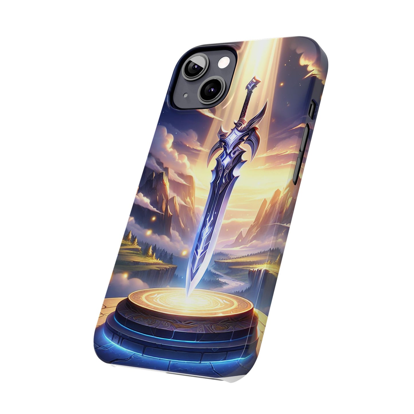 Slim Anime Sword Phone Cases