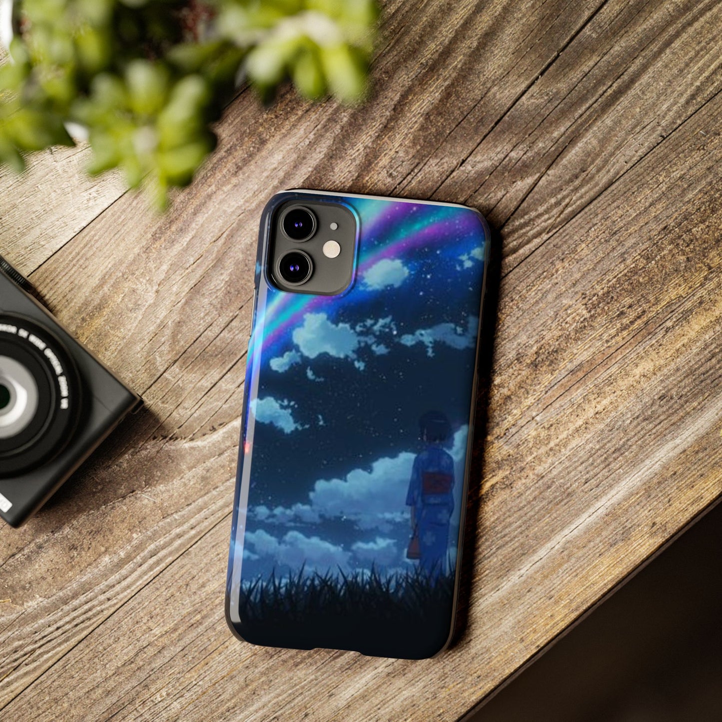 Shooting Star / Making a Wish iPhone Case