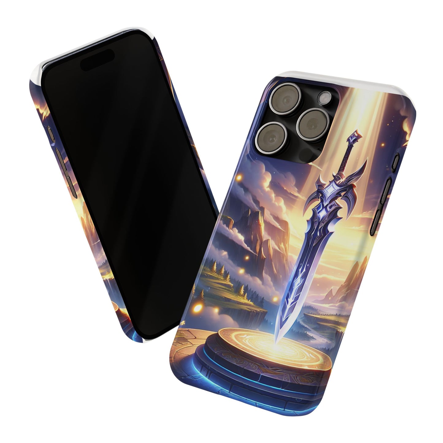 Slim Anime Sword Phone Cases