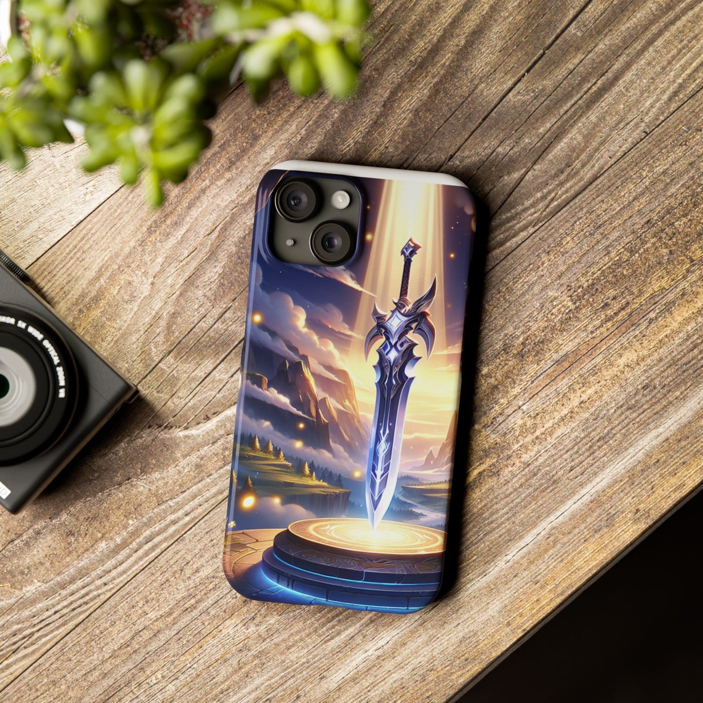 Slim Anime Sword Phone Cases