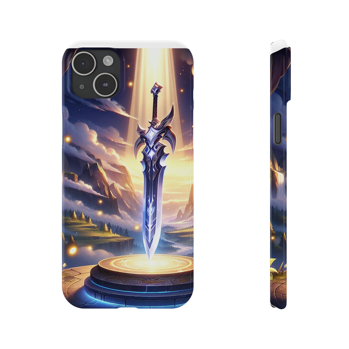 Slim Anime Sword Phone Cases