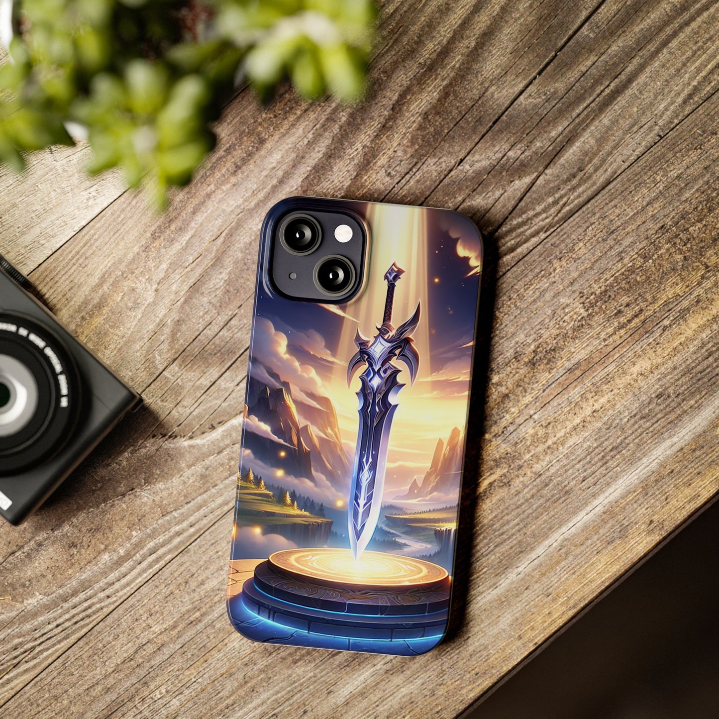 Slim Anime Sword Phone Cases