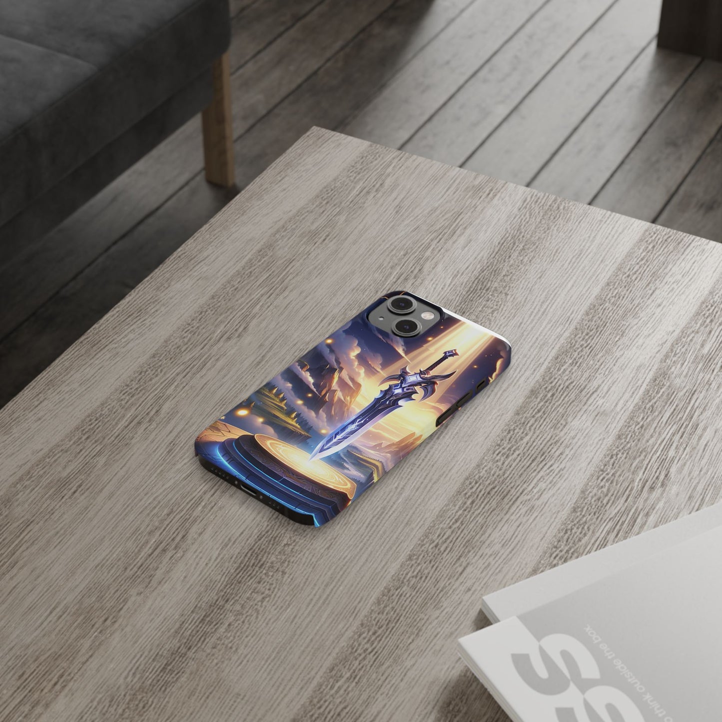 Slim Anime Sword Phone Cases