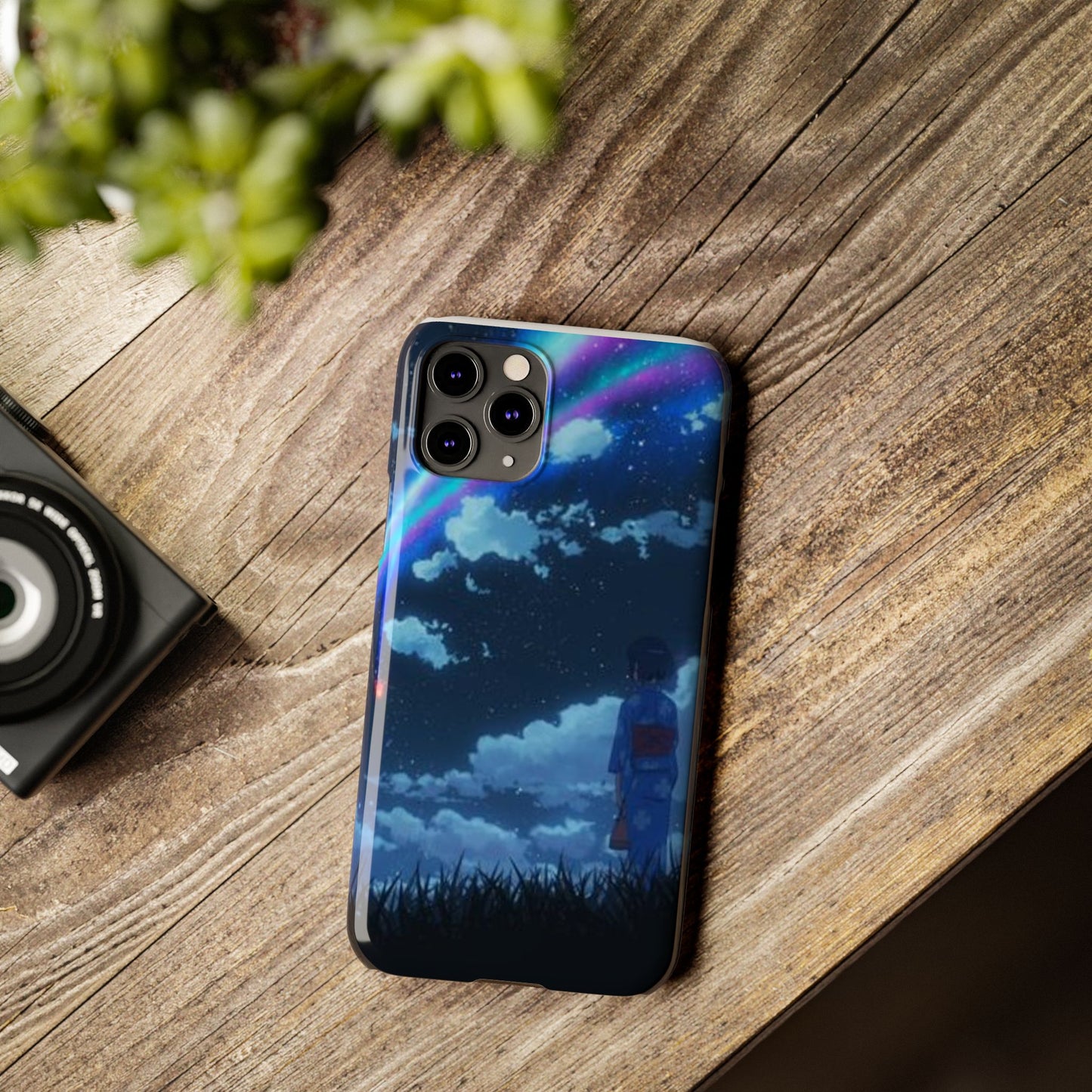 Shooting Star / Making a Wish iPhone Case