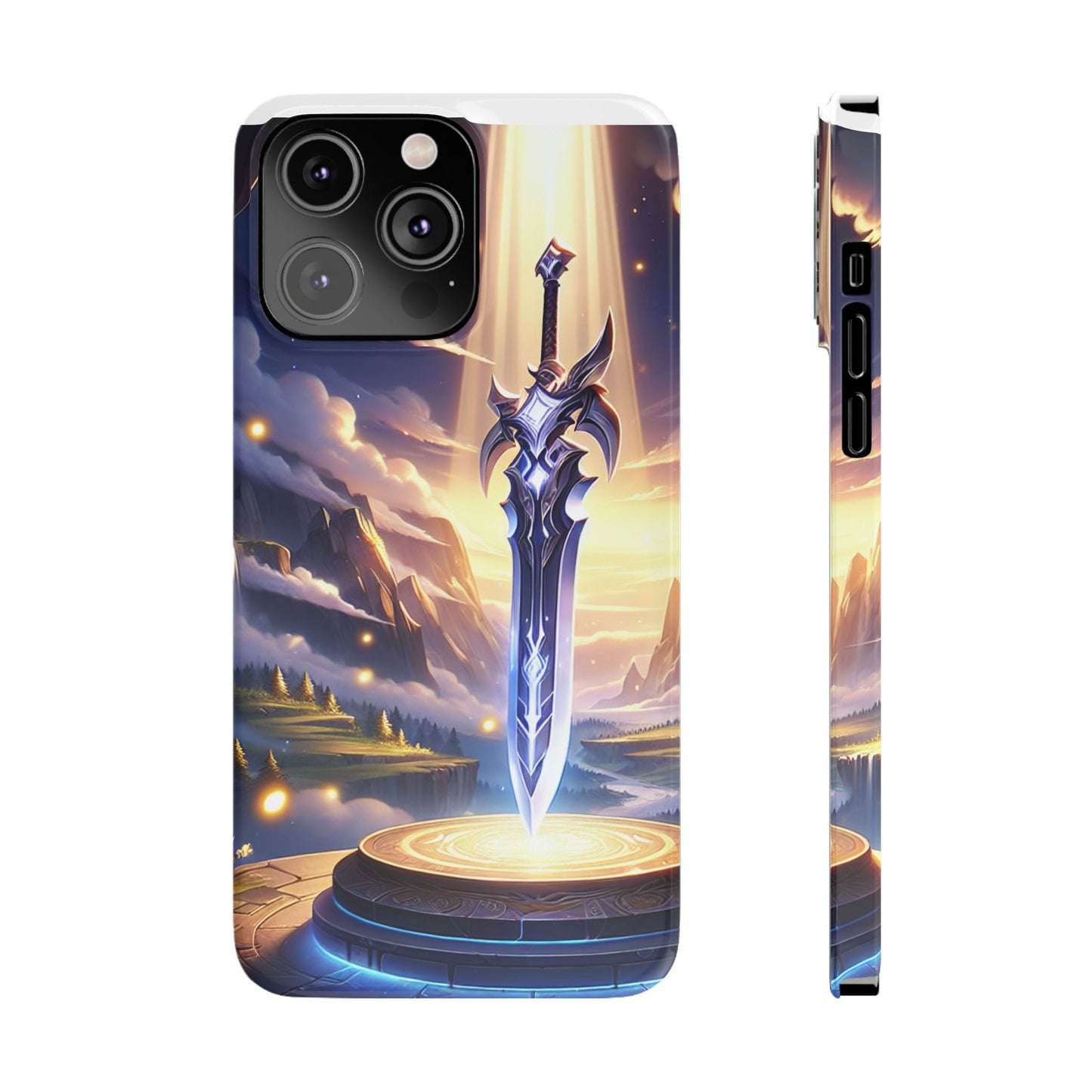Slim Anime Sword Phone Cases