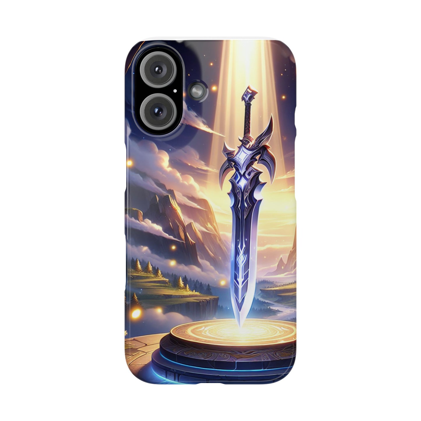 Slim Anime Sword Phone Cases