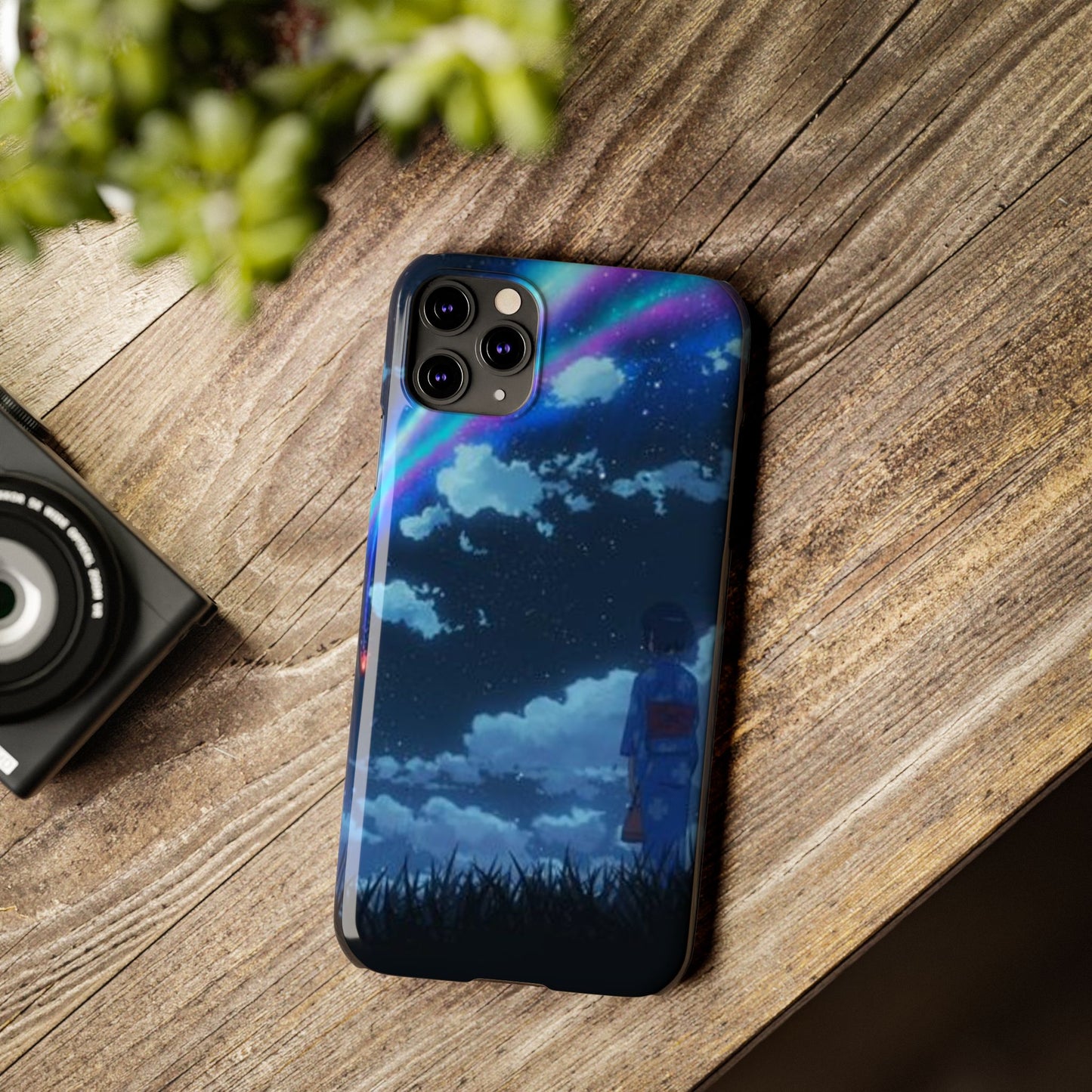 Shooting Star / Making a Wish iPhone Case