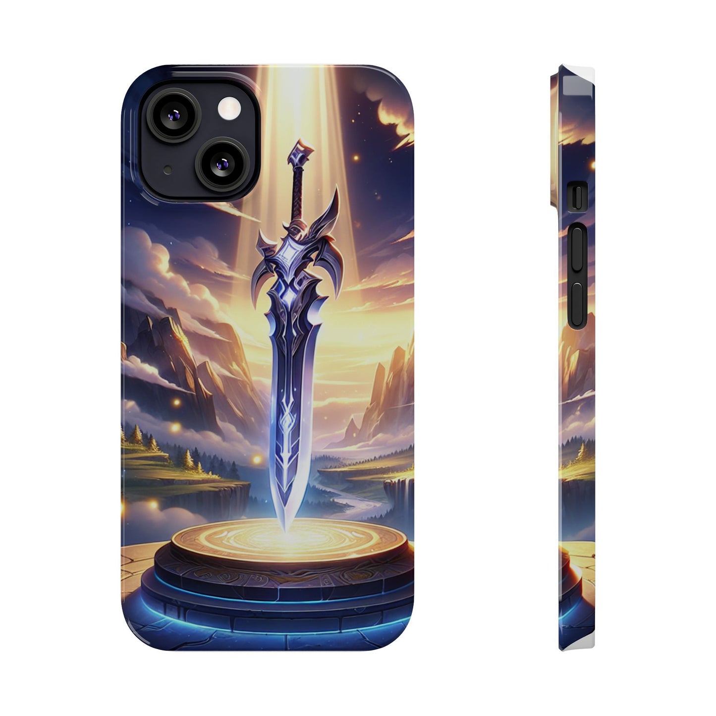 Slim Anime Sword Phone Cases