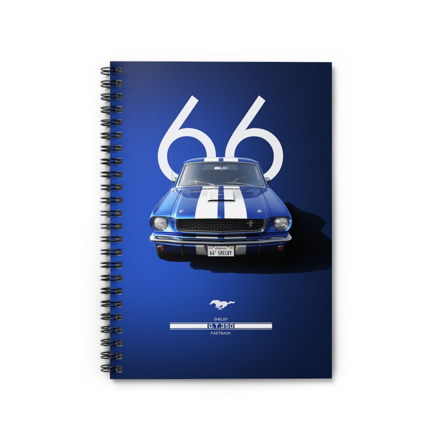 Spiral Notebook - Car Theme