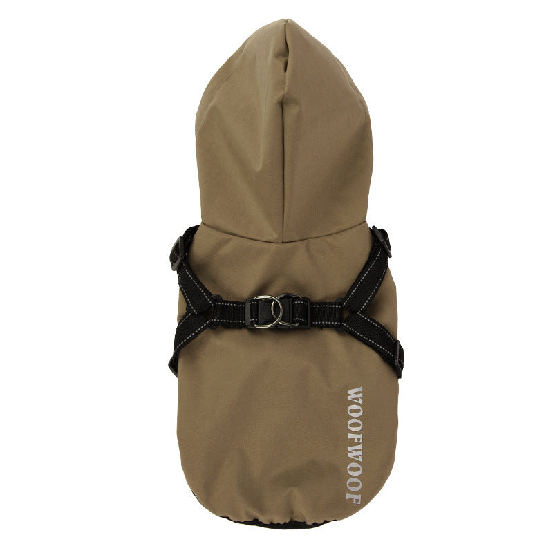 Puppy Dog Poncho Raincoat For Our Four-Legged Friends