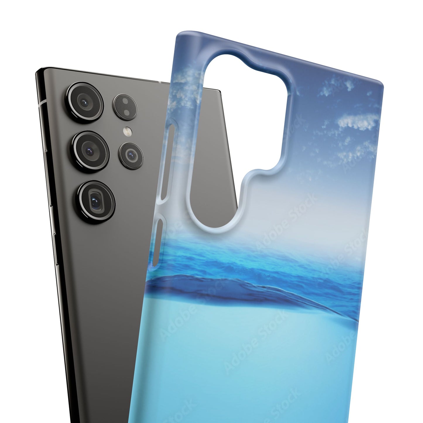 Ocean Blue Scenic Shoreline Case