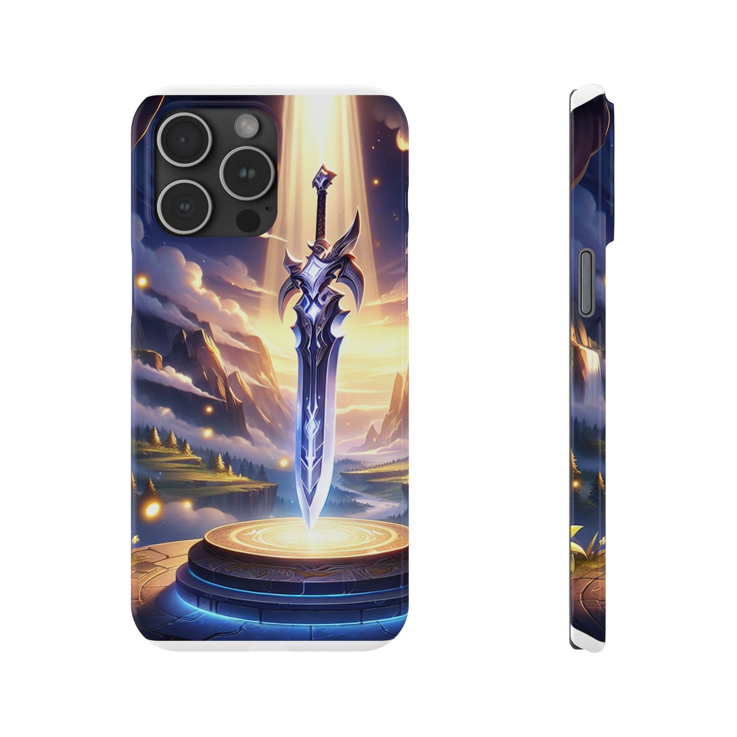 Slim Anime Sword Phone Cases