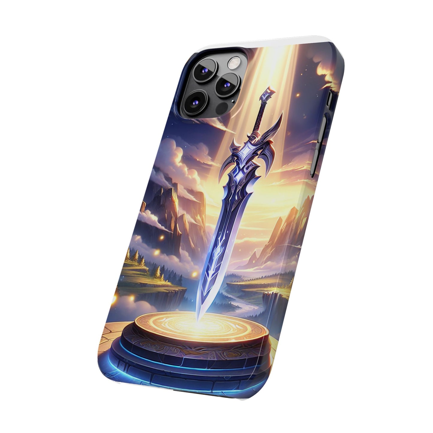 Slim Anime Sword Phone Cases