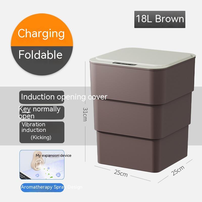 Smart Trash Can For Bathroom, Living Room and Kitchen