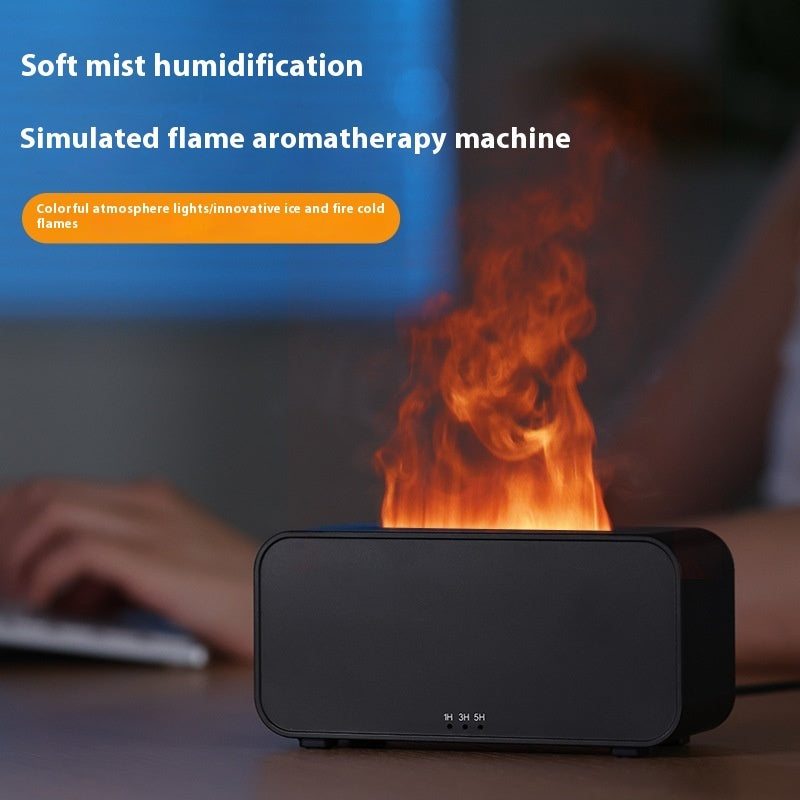 Trendy Flame Humidifier & Aromatherapy Diffuser