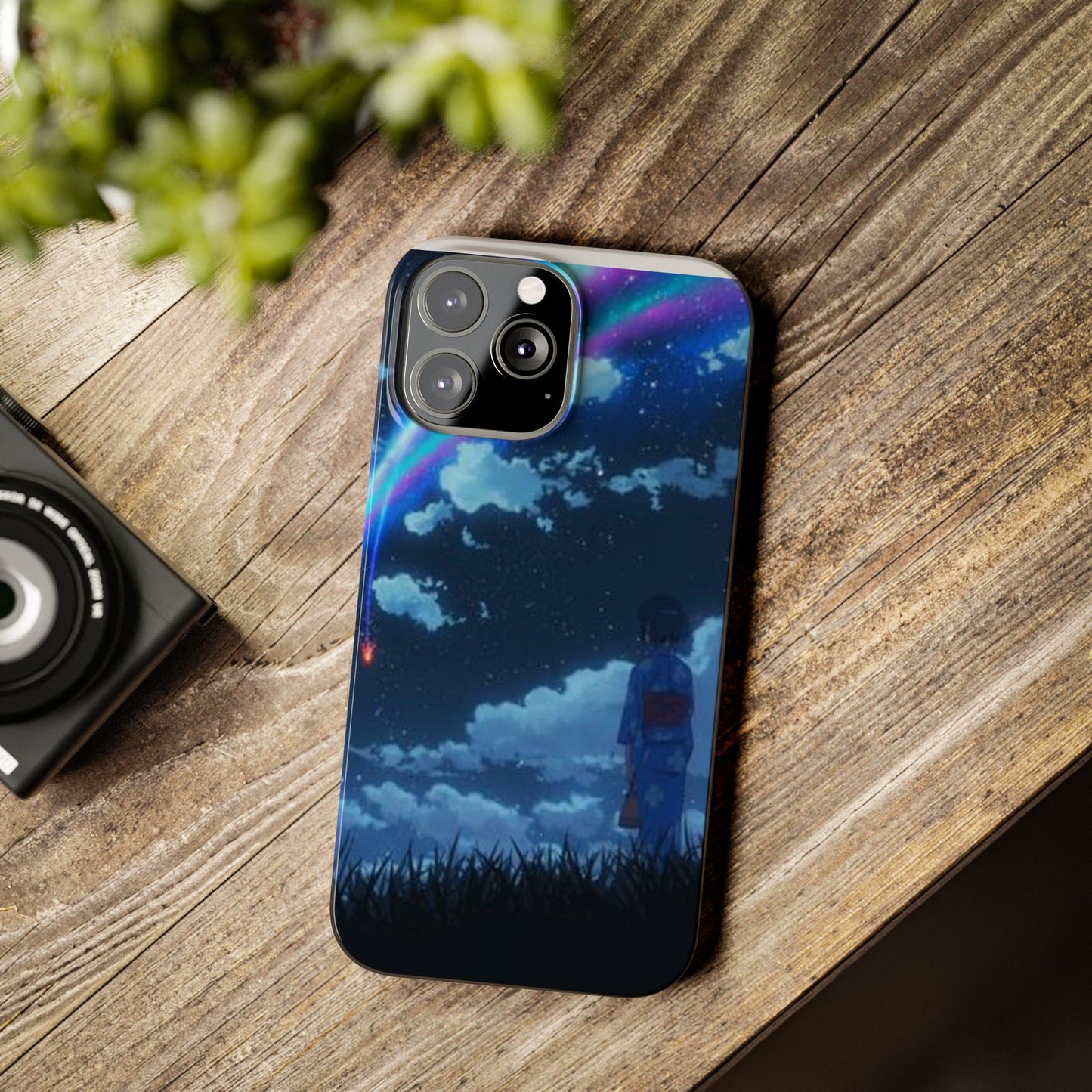 Shooting Star / Making a Wish iPhone Case