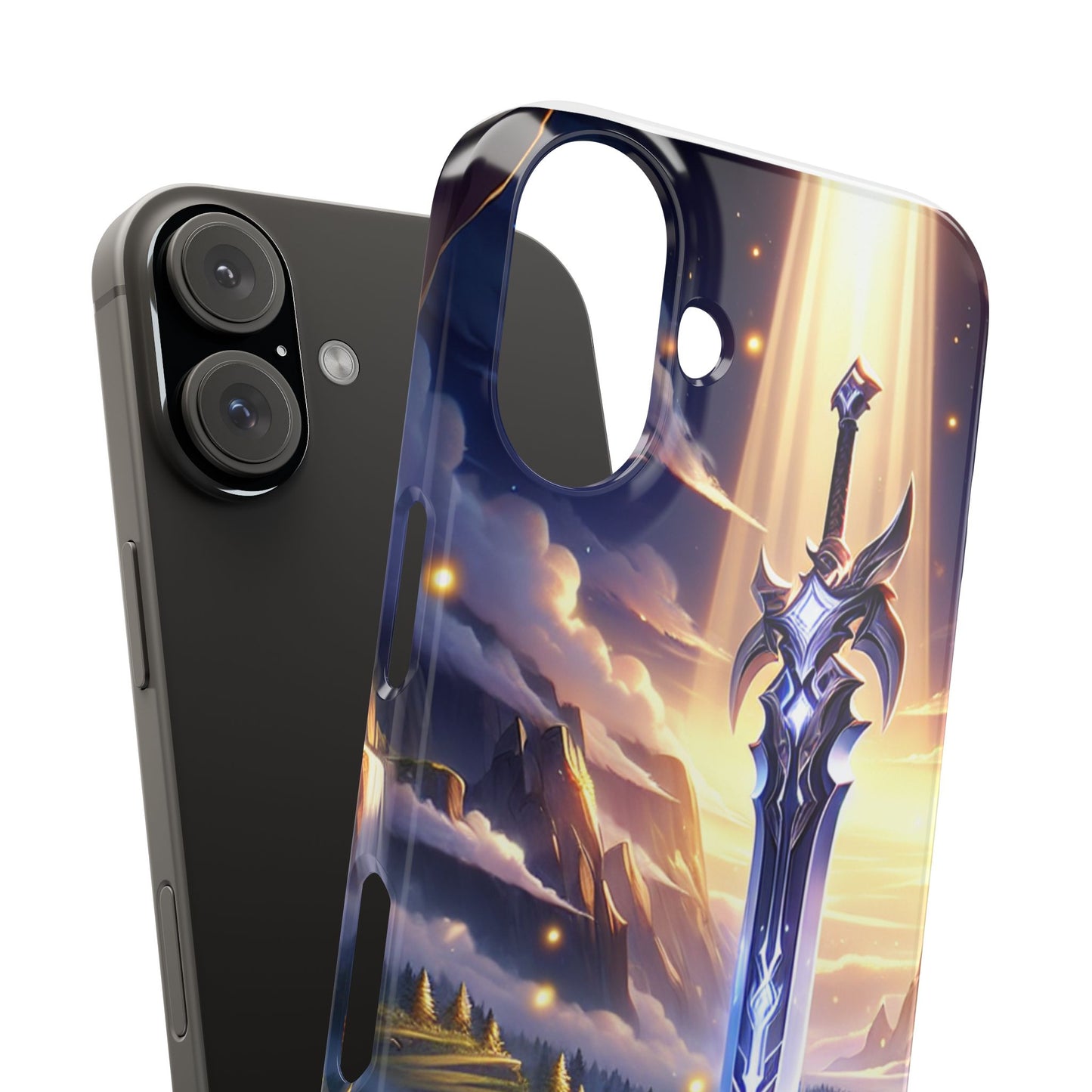 Slim Anime Sword Phone Cases