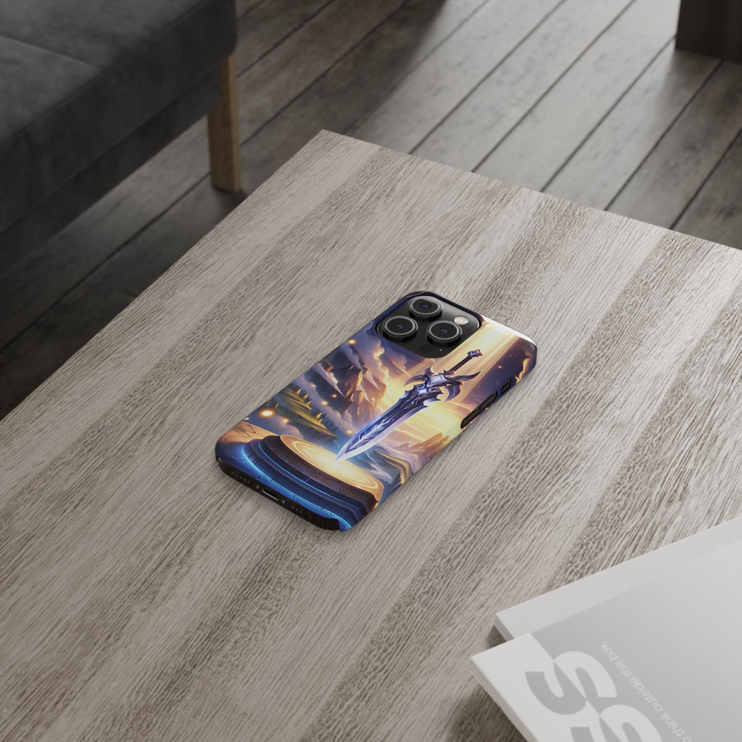 Slim Anime Sword Phone Cases