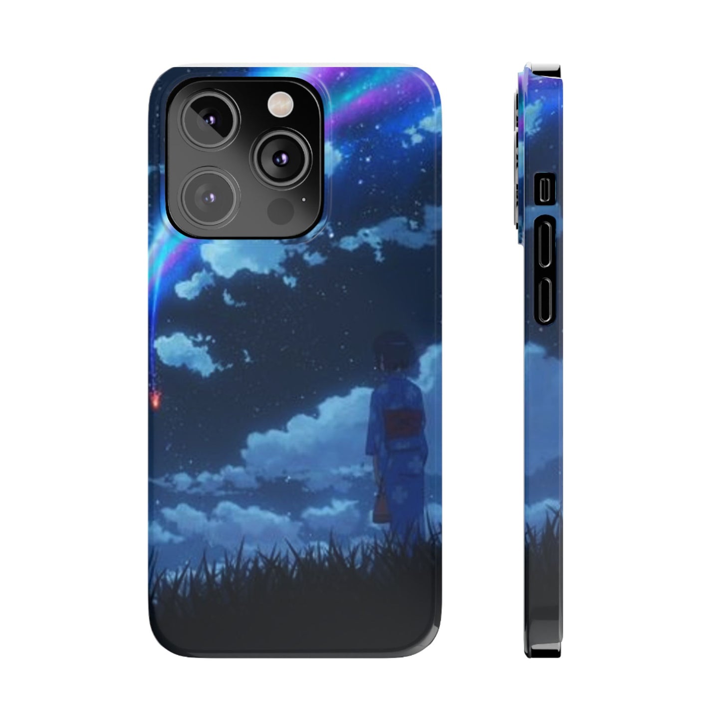 Shooting Star / Making a Wish iPhone Case