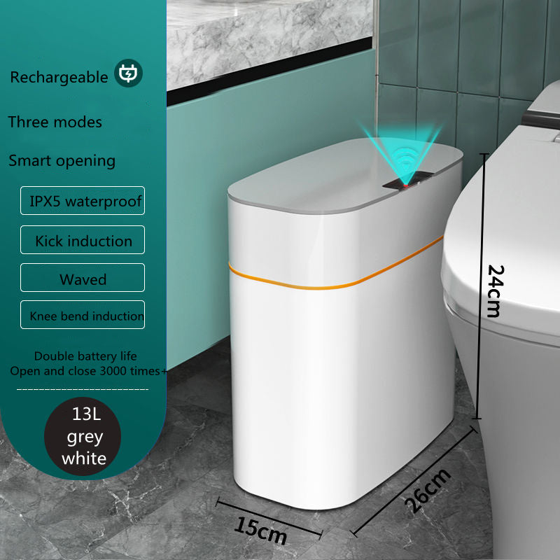 Smart Trash Can For Bathroom, Living Room and Kitchen