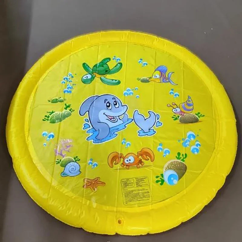 Non-Slip Splash Pad\Fountain For Kids And Pets