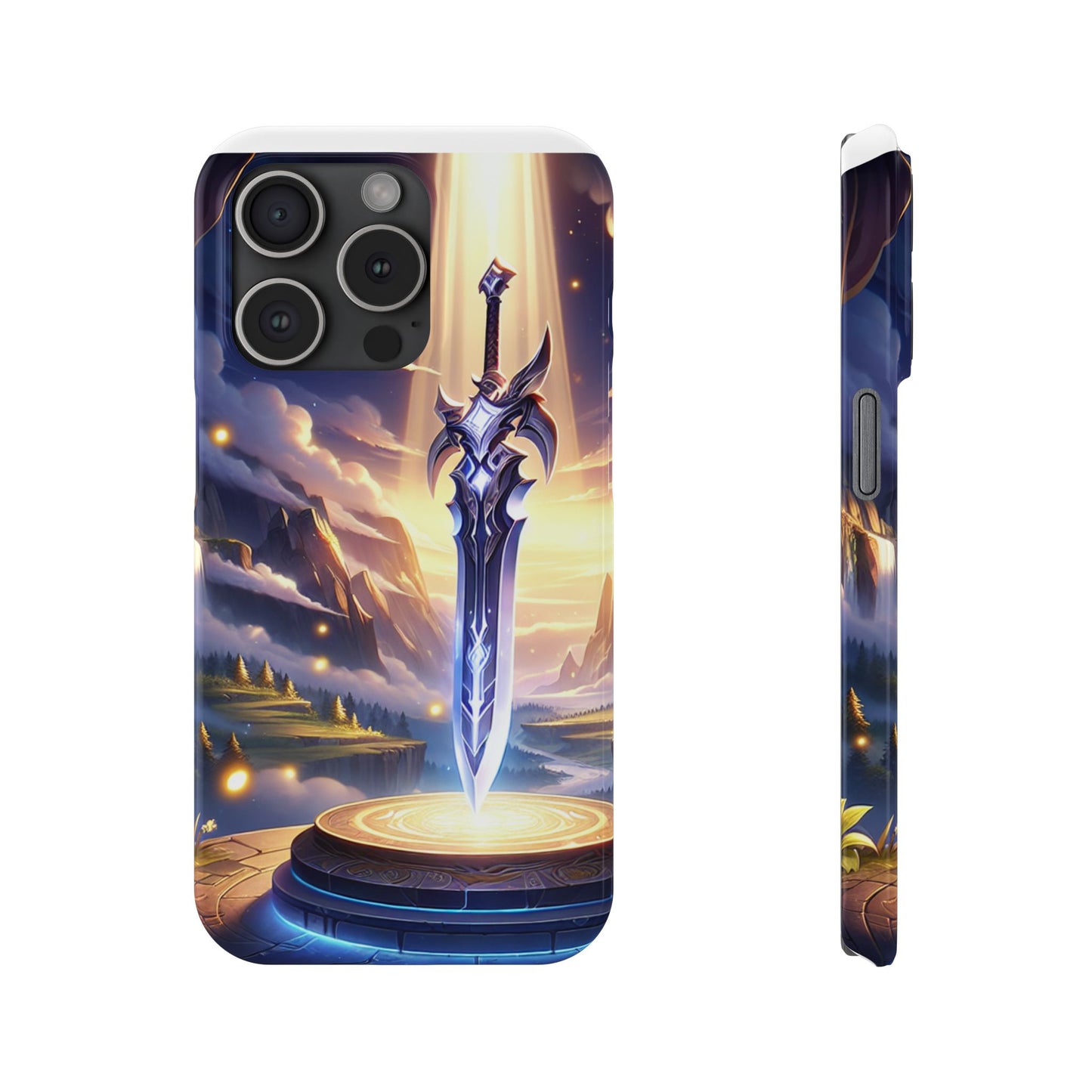 Slim Anime Sword Phone Cases