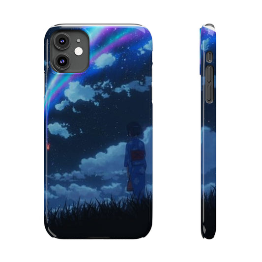 Shooting Star / Making a Wish iPhone Case