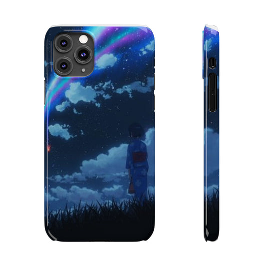 Shooting Star / Making a Wish iPhone Case