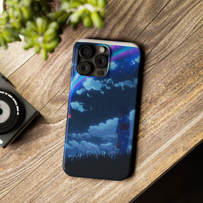 Shooting Star / Making a Wish iPhone Case