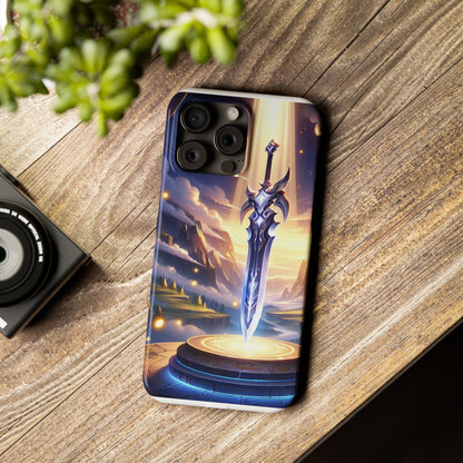 Slim Anime Sword Phone Cases