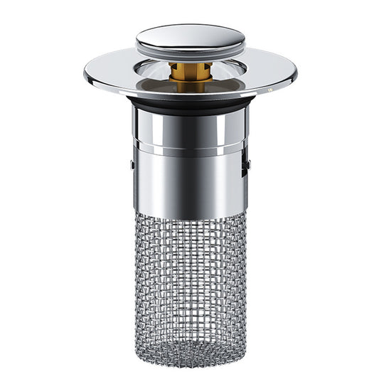 Anti-Odor Pop-Up Design Stainless Steel Sink Strainer & Stopper