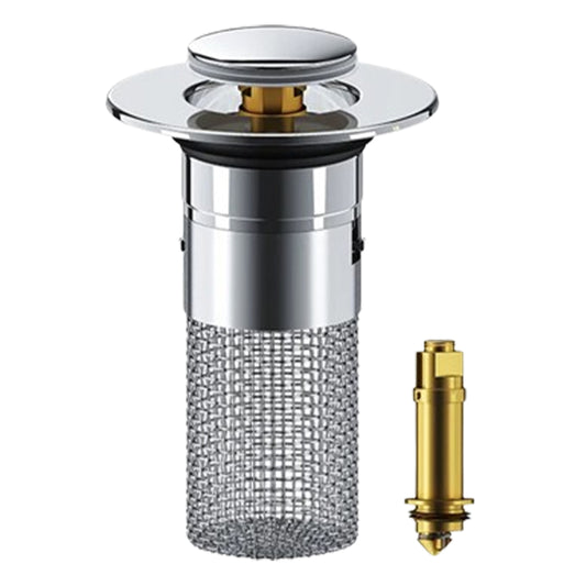 Anti-Odor Pop-Up Design Stainless Steel Sink Strainer & Stopper
