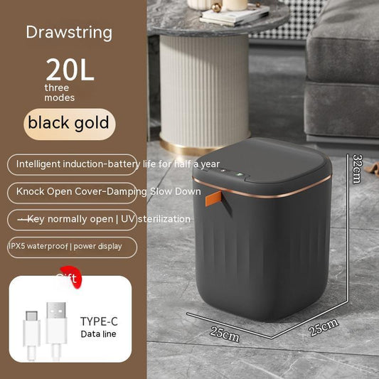 Smart Trash Can For Bathroom, Living Room and Kitchen