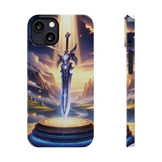 Slim Anime Sword Phone Cases
