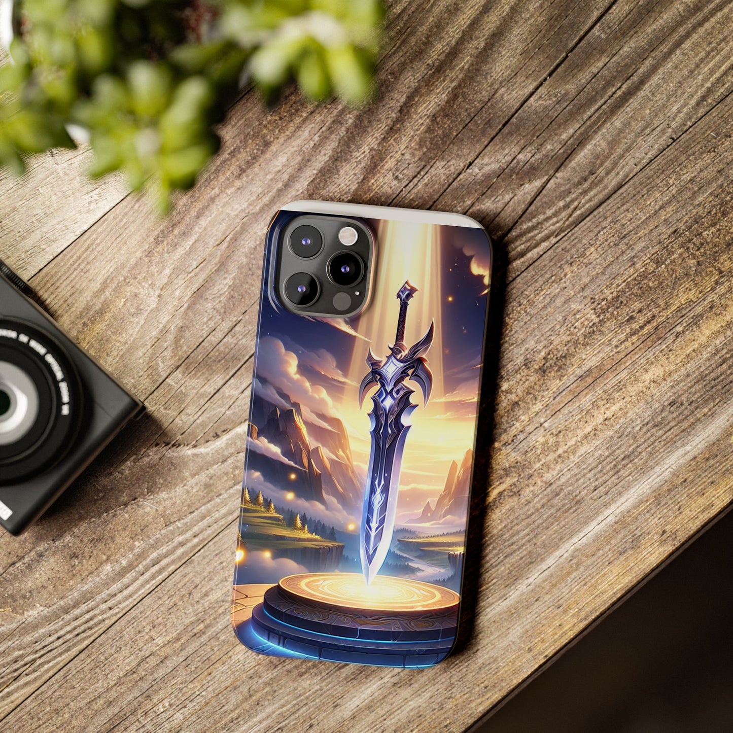 Slim Anime Sword Phone Cases