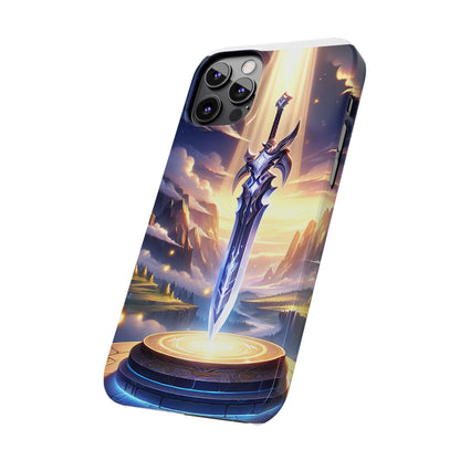 Slim Anime Sword Phone Cases