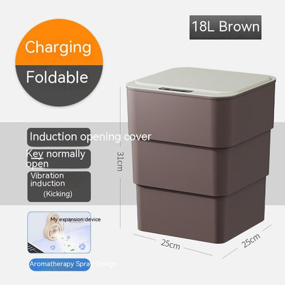 Smart Trash Can For Bathroom, Living Room and Kitchen