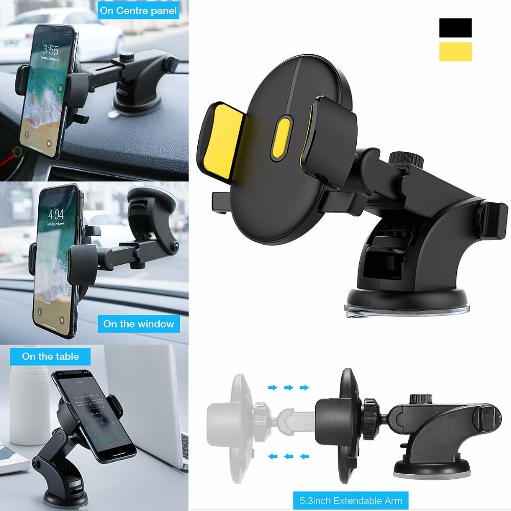 Suction Cup Phone Holder For Vehicles