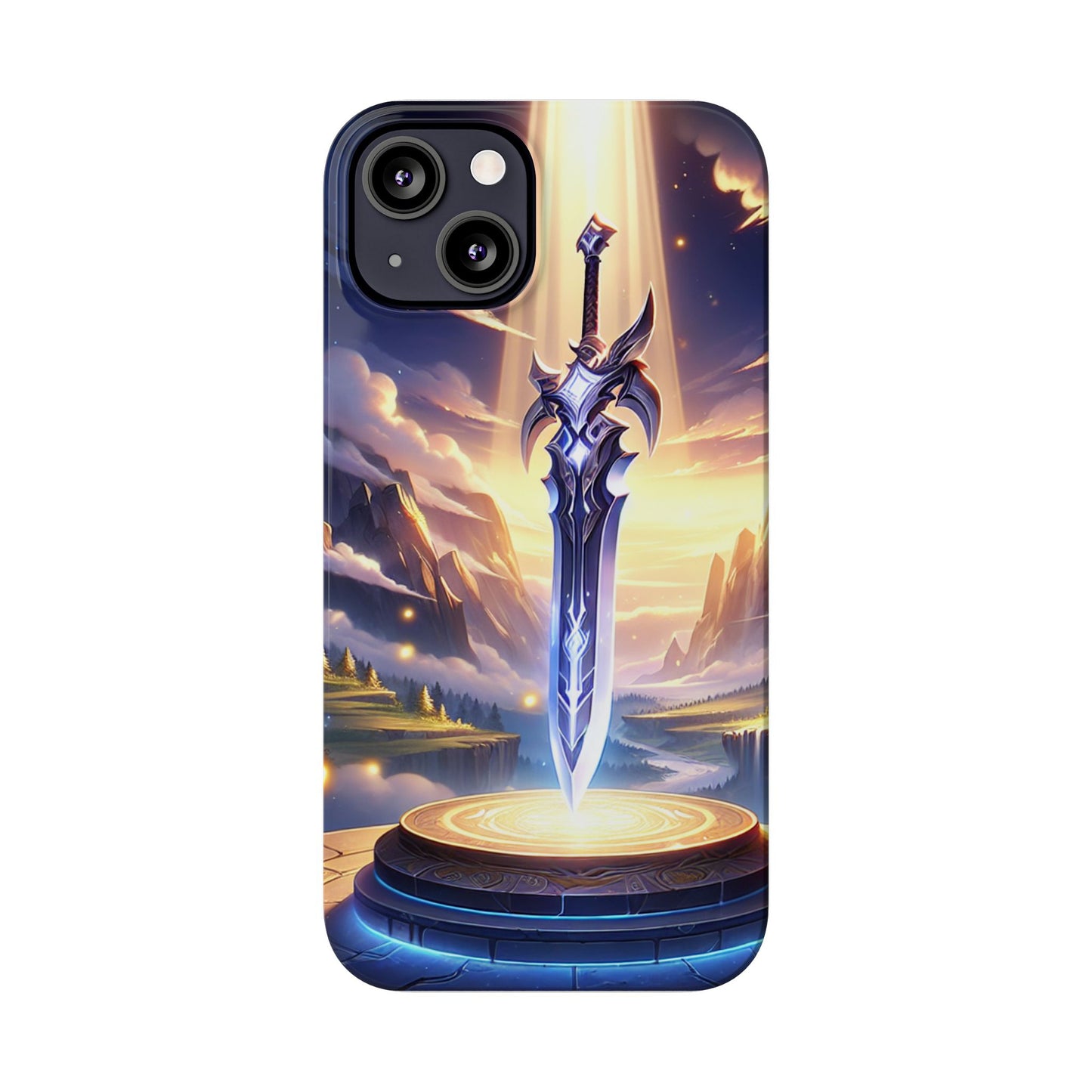 Slim Anime Sword Phone Cases