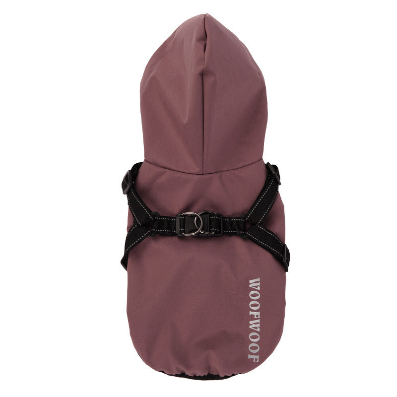 Puppy Dog Poncho Raincoat For Our Four-Legged Friends