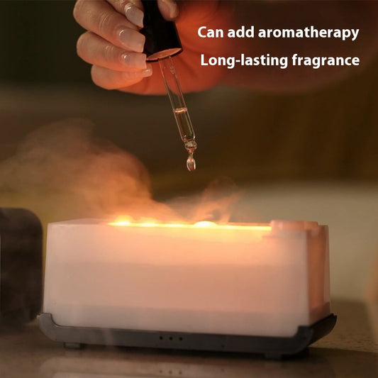 Trendy Flame Humidifier & Aromatherapy Diffuser